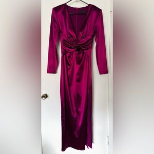 Satin, Statement Dress